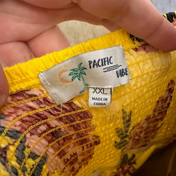 NWT Sunflower Yellow Floral Summer Halter Dress - Picture 5 of 5